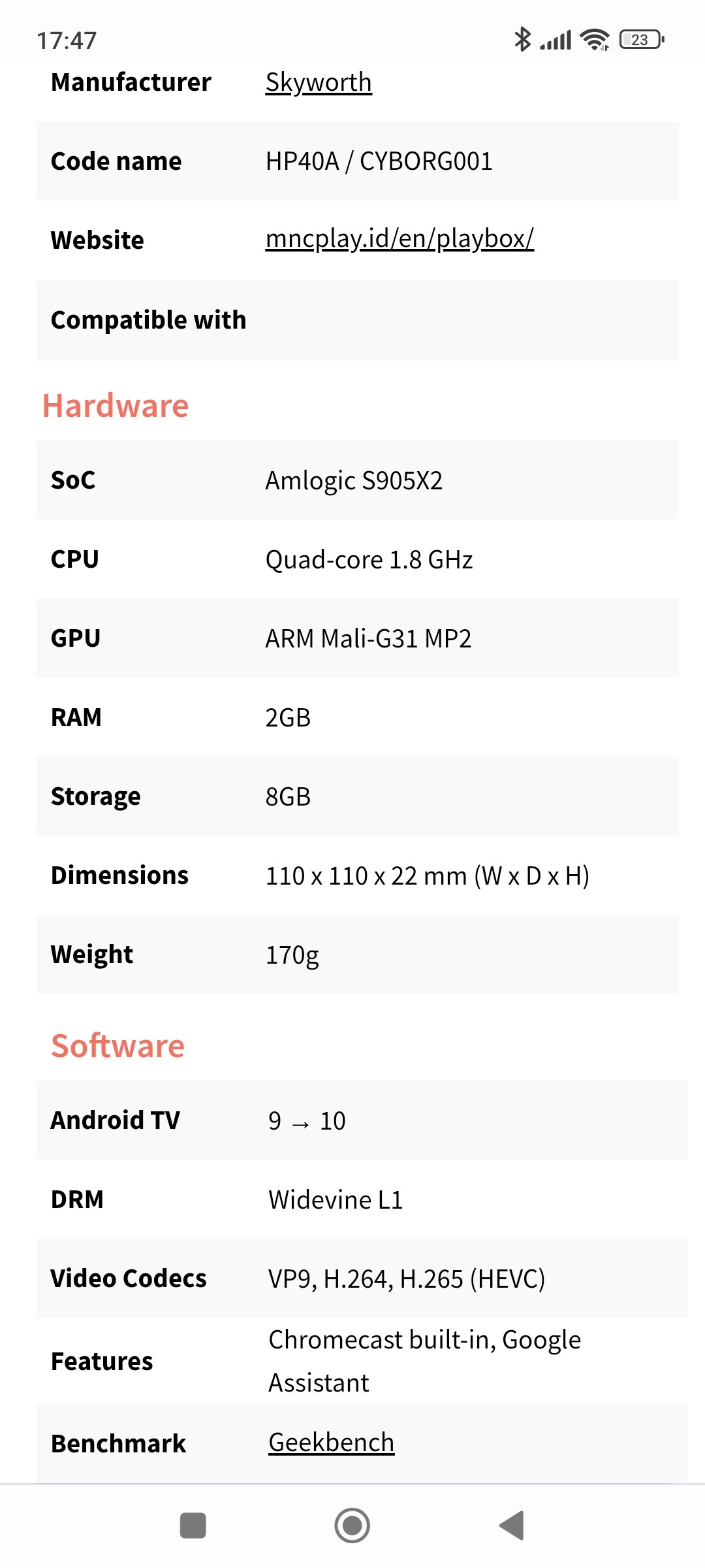 Device skyworth - Installation & Booting - CoreELEC Forums